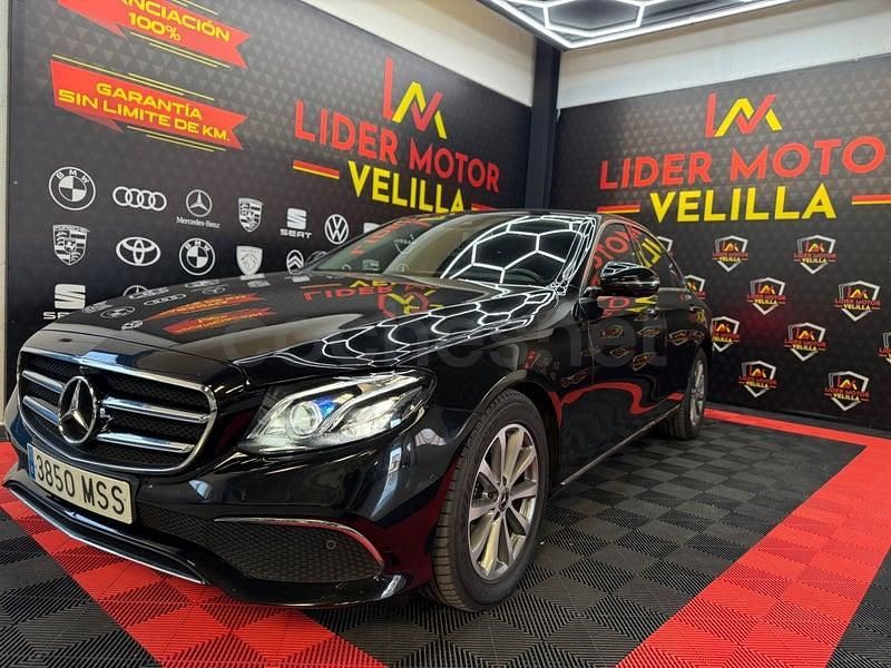 Usado Mercedes E220 194 CV (142 kW) 2018 Negro Berlina