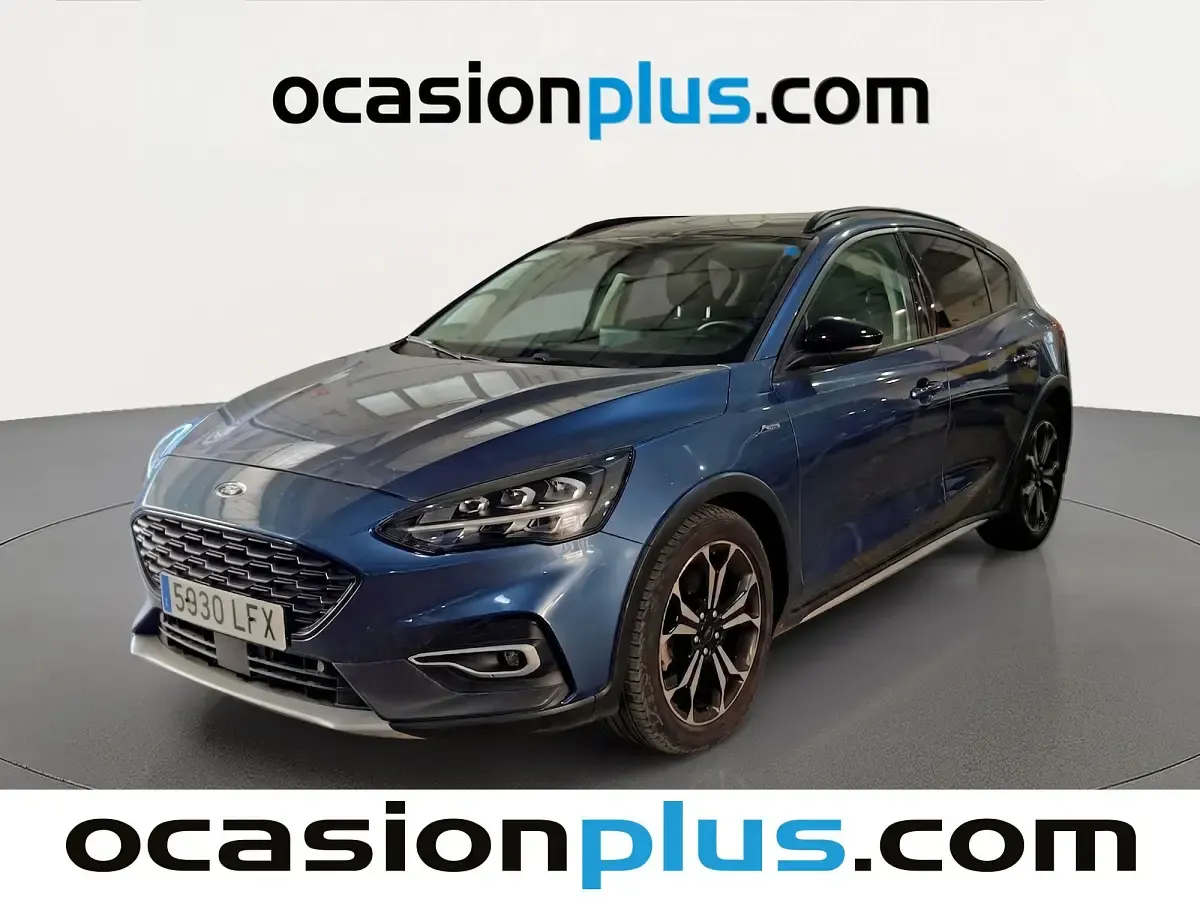 Usado Ford Focus Active 125 CV (91 kW) 2020 Azul Utilitario