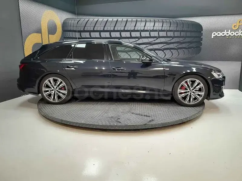 Usado Audi A6 Competition 367 CV (269 kW) 2022 Azul Familiar