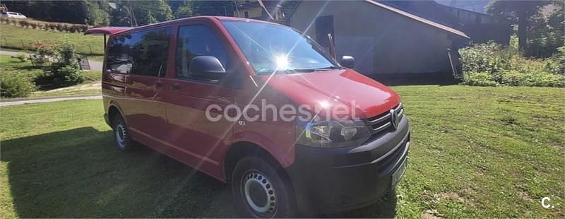 Usado VW Transporter 102 CV (75 kW) 2013 Rojo Van