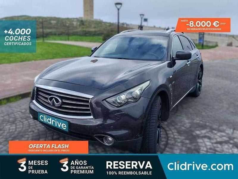 Usado Infiniti QX70 Premium 238 CV (175 kW) 2013 Negro SUV