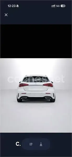 Usado Mercedes A200 150 CV (110 kW) 2022 Blanco Berlina