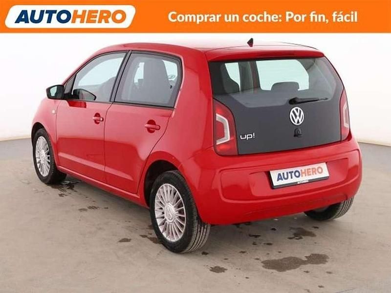 Usado VW up! 60 CV (44 kW) 2014 Rojo Utilitario