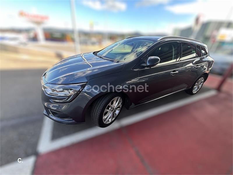 Gris / plata Usado 2017 Renault Mégane GrandTour Zen Familiar | 13.000 € (Caro) - Imagen 1/4