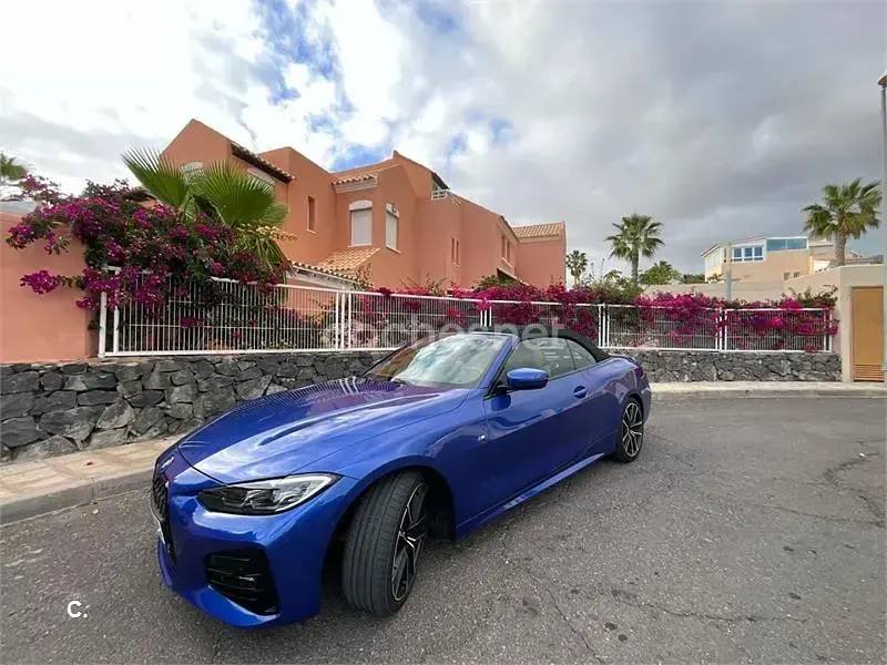 Usado BMW 420 Comfort Edition 184 CV (135 kW) 2021 Azul Descapotable