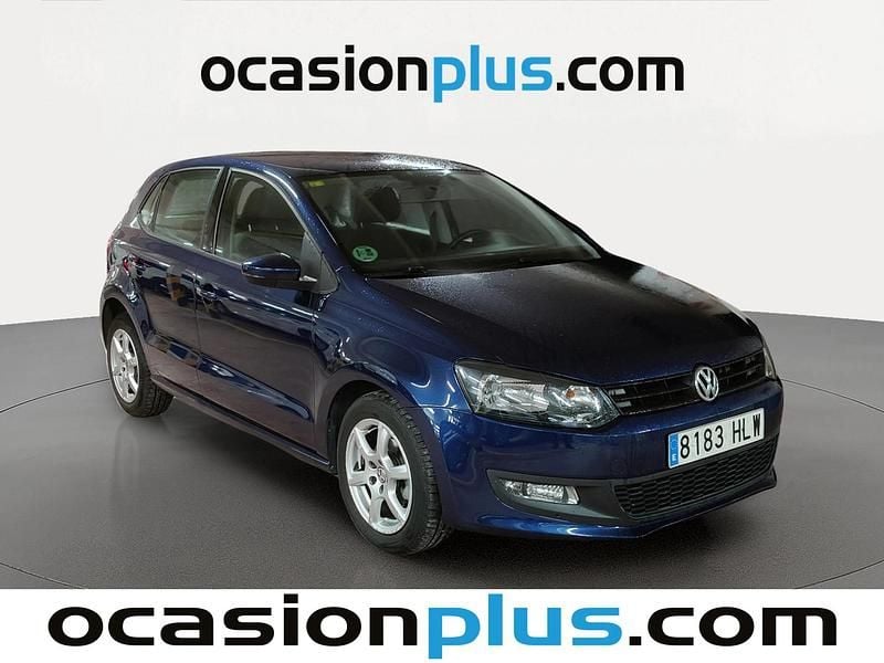 Usado VW Polo Advance 90 CV (66 kW) 2012 Azul Utilitario