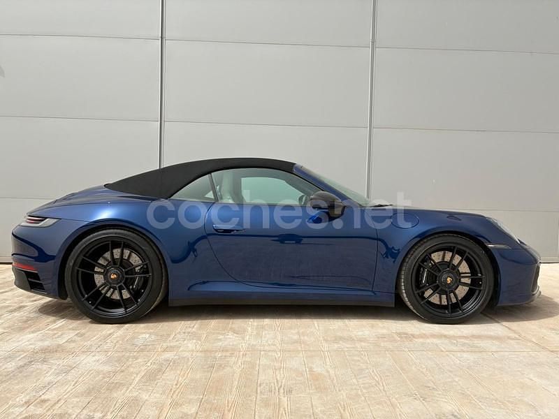 Azul Usado 2022 Porsche 911 Carrera 4 Cabriolet Descapotable | 179.500 € - Imagen 1/4