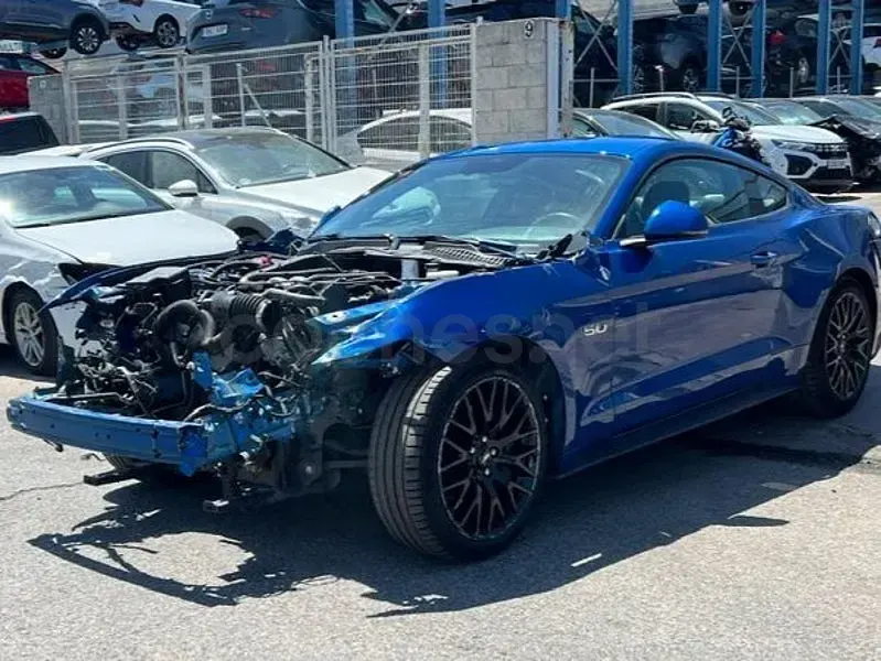 Usado Ford Mustang GT 418 CV (307 kW) 2017 Azul Coupe