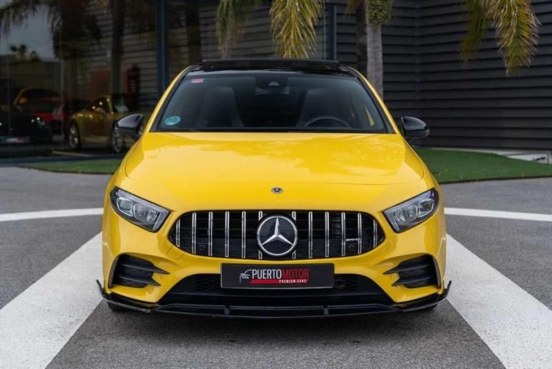 Usado Mercedes A220 190 CV (139 kW) 2019 Amarillo Utilitario