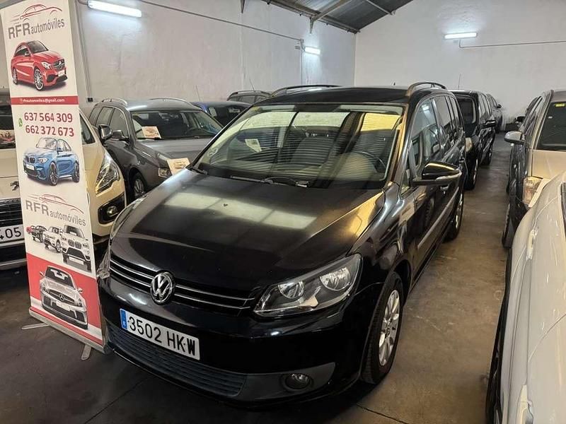 Usado VW Touran Edition 105 CV (77 kW) 2012 Negro Monovolumen