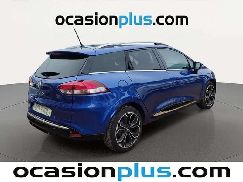 Usado Renault Clio GrandTour Zen 118 CV (86 kW) 2018 Azul Familiar
