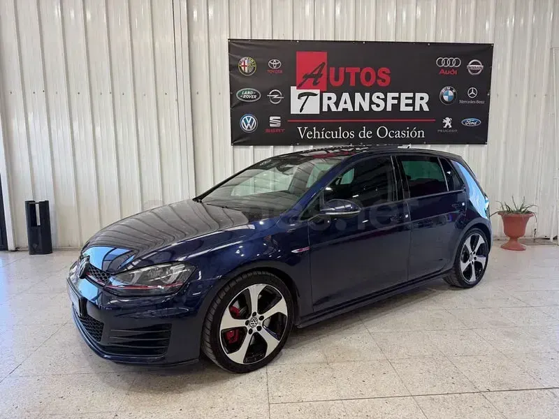 Usado VW Golf VII GTI 230 CV (169 kW) 2015 Azul Berlina