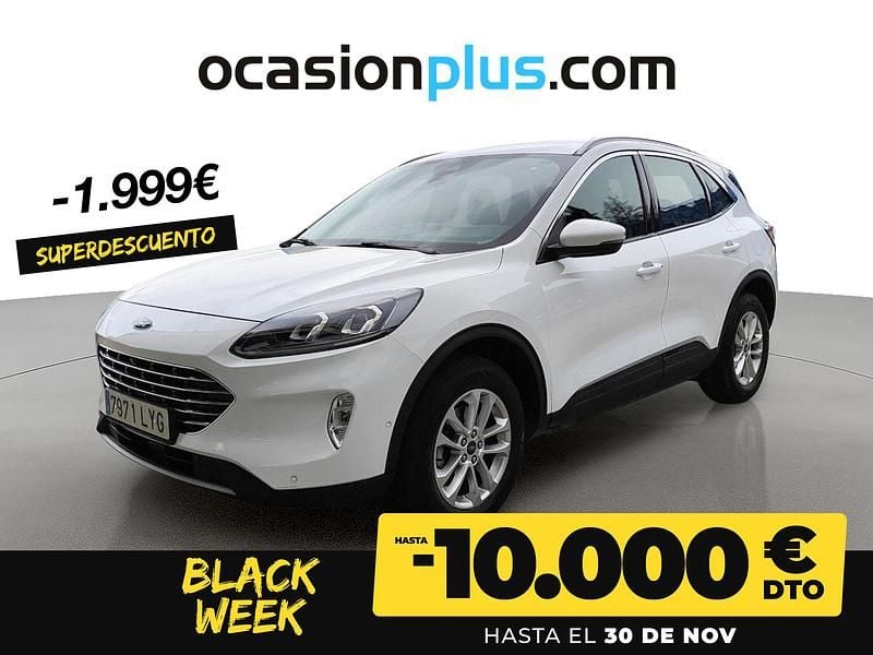 Blanco Usado 2022 Ford Kuga Titanium SUV | 21.990 € (Precio justo) - Imagen 1/4