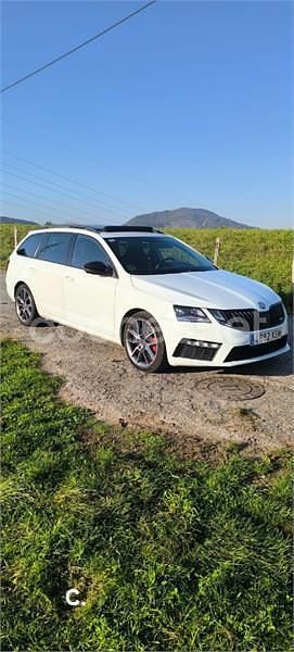 Blanco Usado 2018 Skoda Octavia RS Familiar | 20.000 € (Un poco caro) - Imagen 1/4