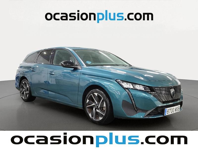 Usado Peugeot 308 Allure 130 CV (95 kW) 2024 Azul Familiar