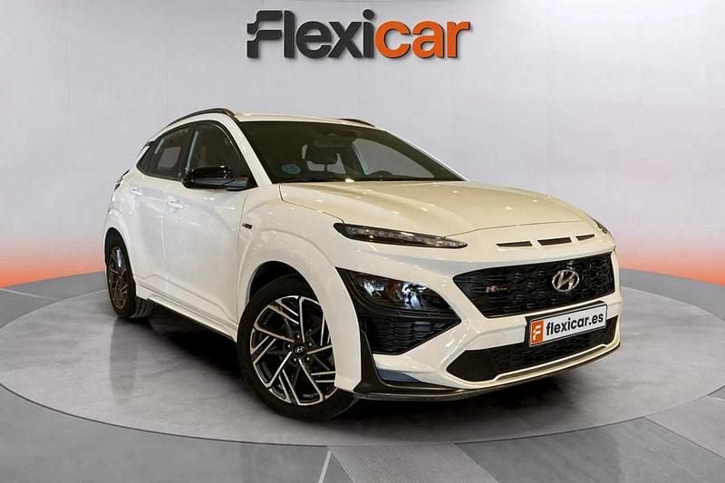 Blanco Usado 2023 Hyundai Kona N Line SUV | 16.990 € (Precio justo) - Imagen 1/4