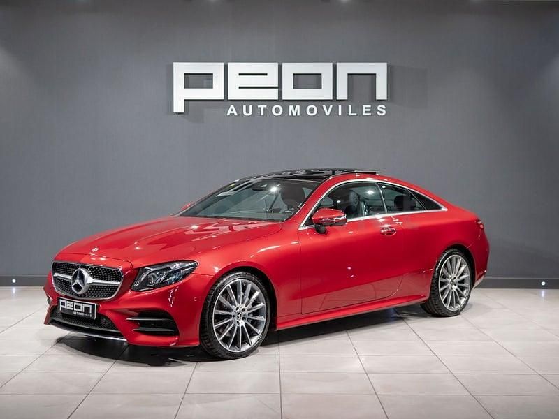 Rojo Usado 2017 Mercedes E220 Coupe | 29.500 € (Precio justo) - Imagen 1/4