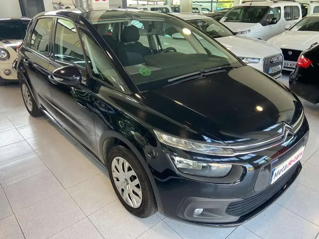 Usado Citroën C4 Picasso First 110 CV (80 kW) 2017 Negro Monovolumen