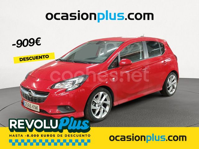 Rojo Usado 2018 Opel Corsa Selective Berlina | 10.000 € (Precio justo) - Imagen 1/4
