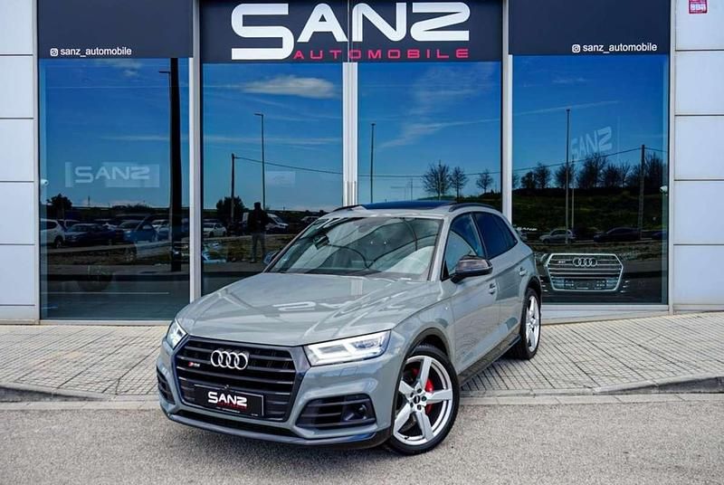 Usado Audi SQ5 354 CV (260 kW) 2018 Gris SUV