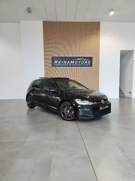 Usado VW Golf VII GTI 245 CV (180 kW) 2017 Negro Berlina