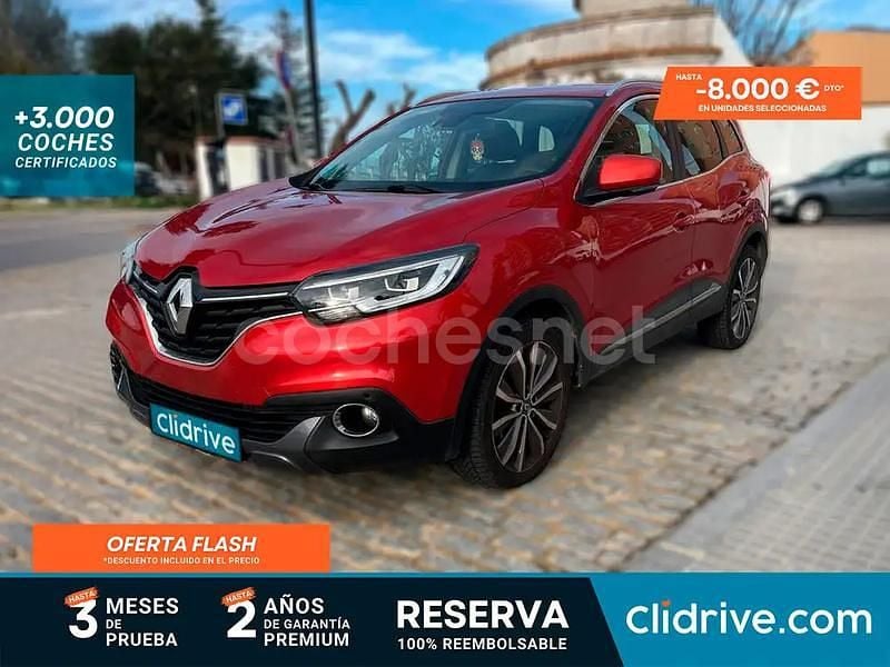 Rojo Usado 2015 Renault Kadjar Zen SUV | 10.890 € (Precio justo) - Imagen 1/3