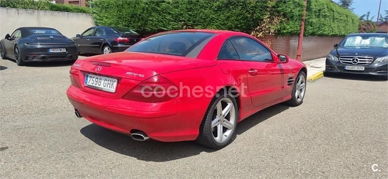 Usado Mercedes SL500 306 CV (225 kW) 2001 Rojo Descapotable