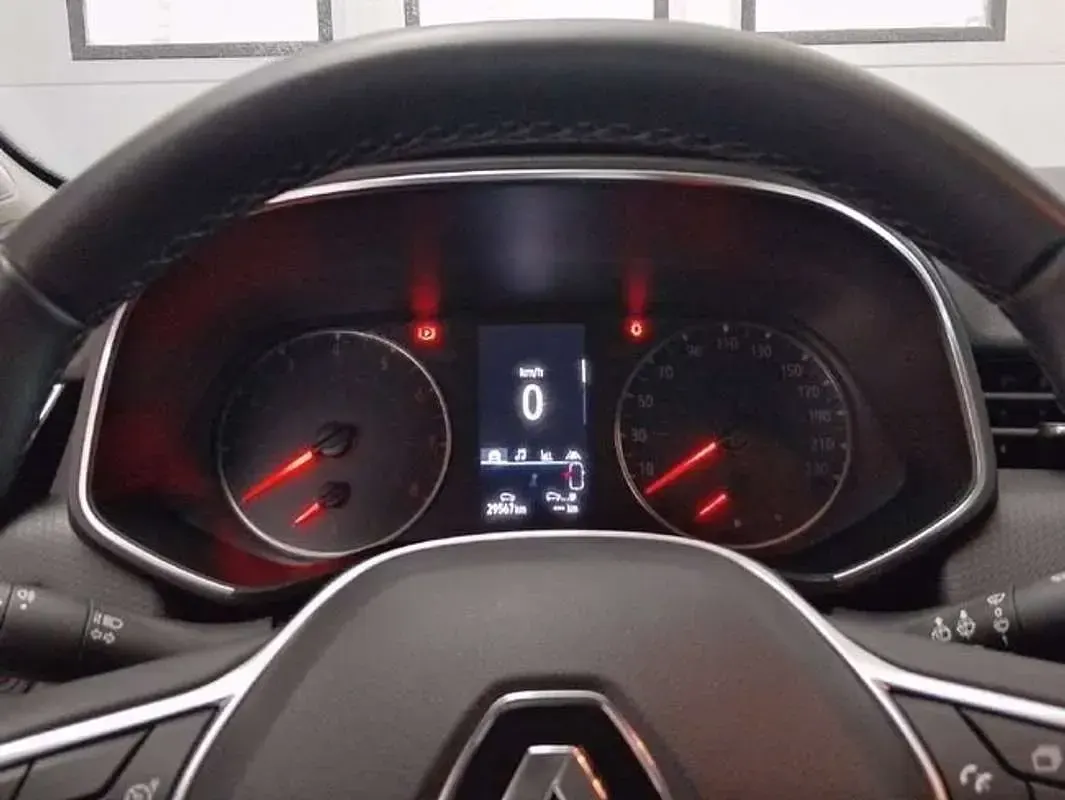 Usado Renault Clio Intens 91 CV (66 kW) 2021 Rojo Utilitario