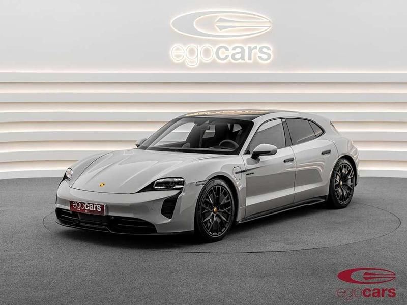 Usado Porsche Taycan Sport Turismo 439 kW (598 CV) 2022 Gris Familiar