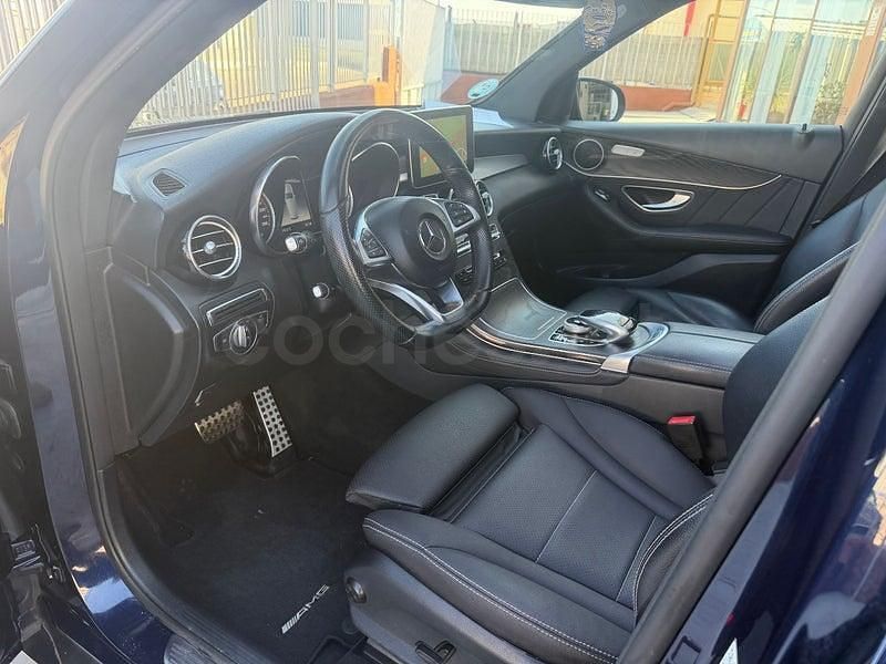 Usado Mercedes GLC220 170 CV (125 kW) 2018 Azul SUV