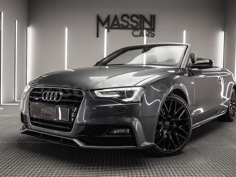 Usado Audi A5 Cabriolet S-Line 190 CV (139 kW) 2016 Gris / plata Descapotable