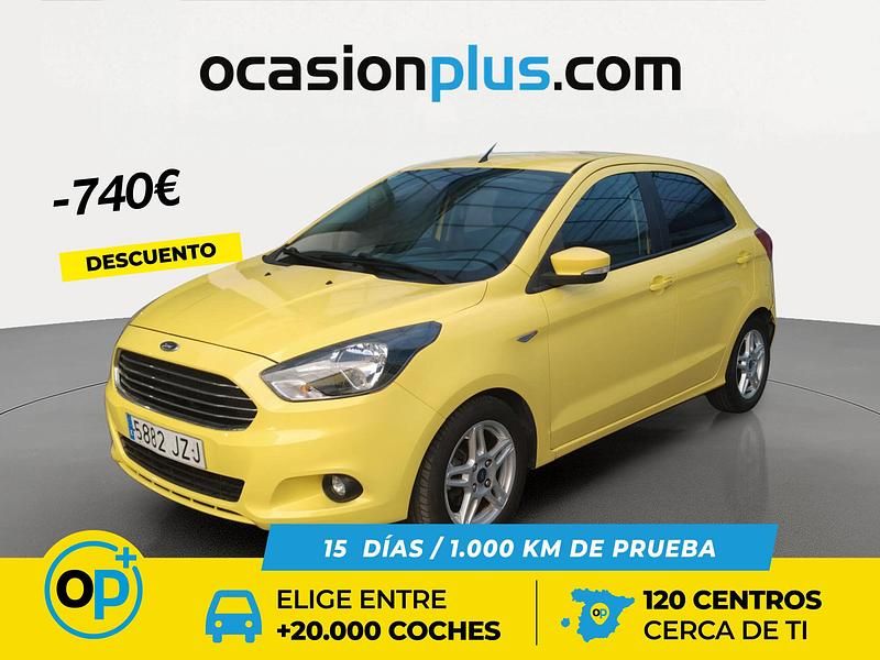 Usado Ford Ka Ultimate 85 CV (62 kW) 2017 Amarillo Berlina