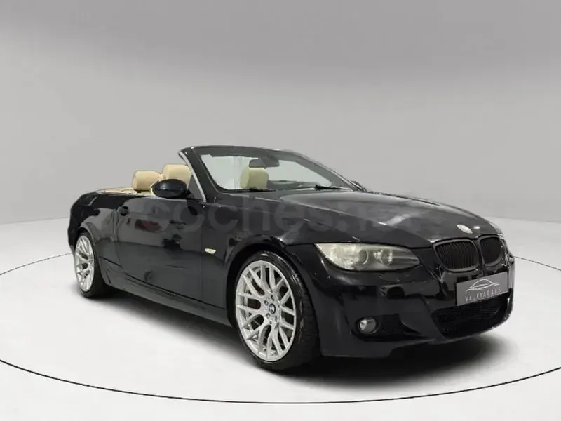 Usado BMW 325 218 CV (160 kW) 2007 Negro Descapotable