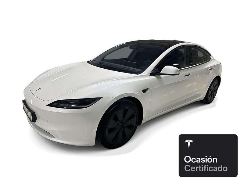 Käytetty Tesla Model 3 Long Range AWD 269 kW (366 HP) 2025 Valkoinen Sedan