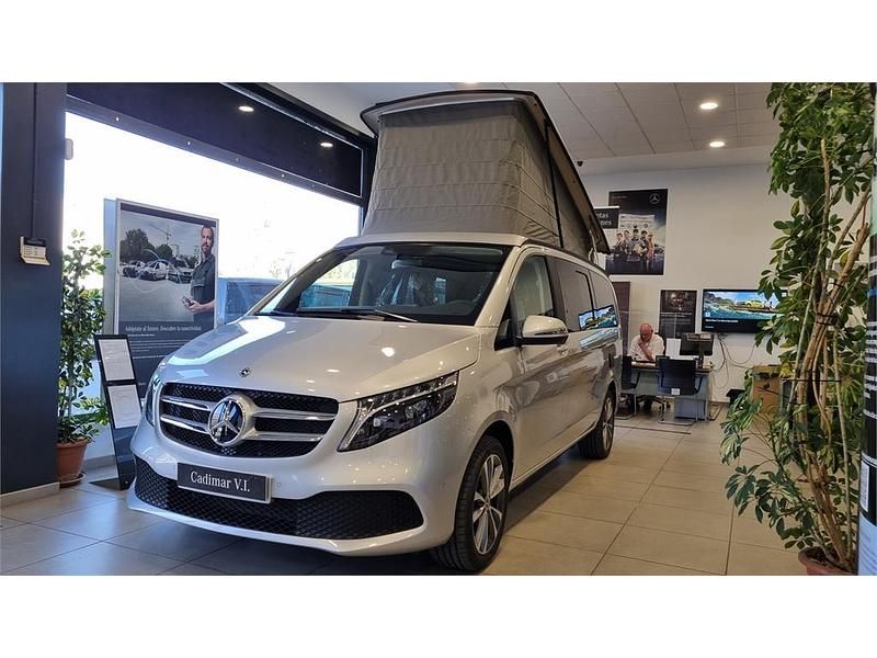 Gris Nuevo 2025 Mercedes V300 Marco Polo Monovolumen | 92.565 € (Precio justo) - Imagen 1/4