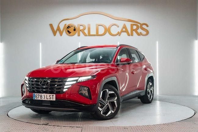 Rojo Usado 2021 Hyundai Tucson Style SUV | 27.295 € (Precio justo) - Imagen 1/4