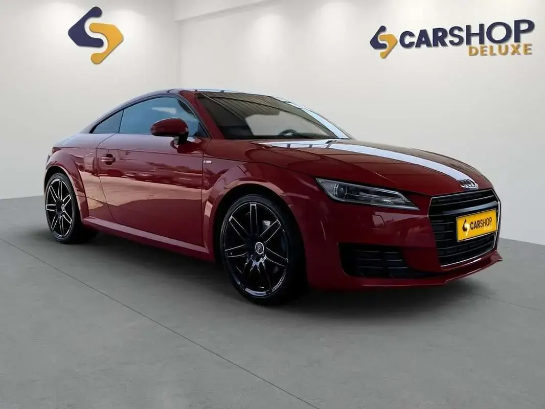 Usado Audi TT 230 CV (169 kW) 2015 Rojo Coupe