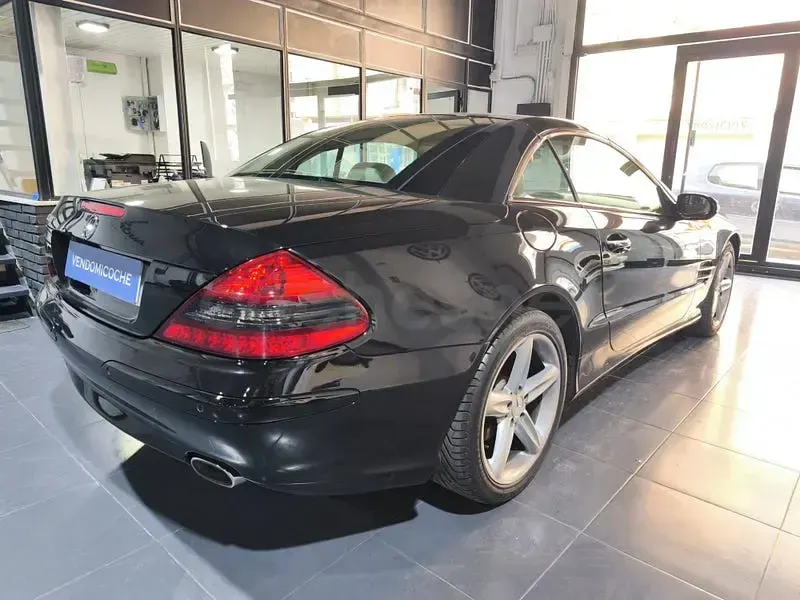 Usado Mercedes SL500 306 CV (225 kW) 2001 Negro Descapotable