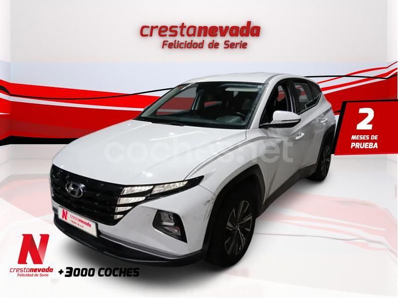 Blanco Usado 2021 Hyundai Tucson SUV | 21.990 € (Precio justo) - Imagen 1/4