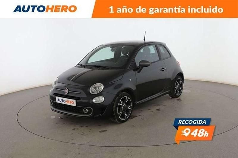 Negro Usado 2018 Fiat 500 S Utilitario | 9699 € (Precio justo) - Imagen 1/3