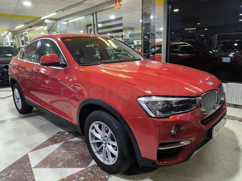 Usado BMW X4 190 CV (139 kW) 2017 Rojo SUV