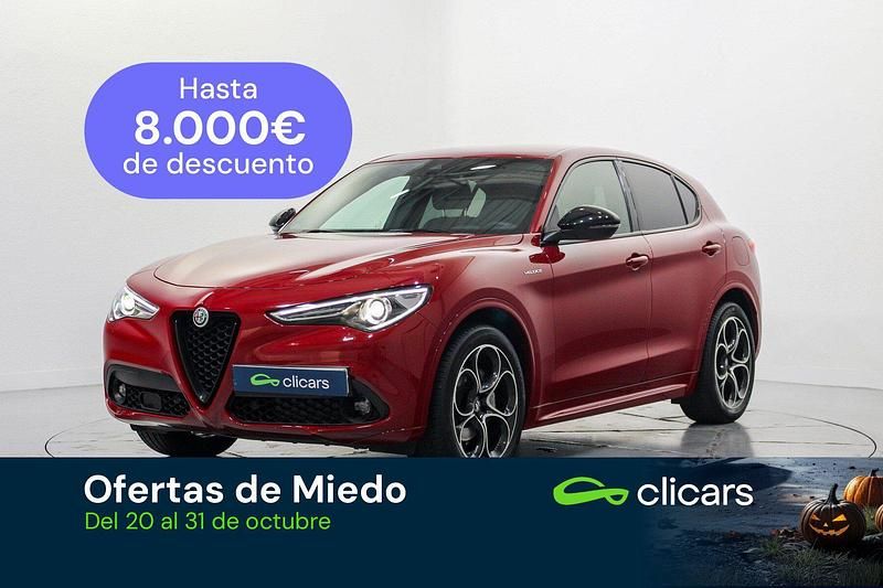 Rojo Usado 2022 Alfa Romeo Stelvio Veloce SUV | 31.990 € (Precio justo) - Imagen 1/4