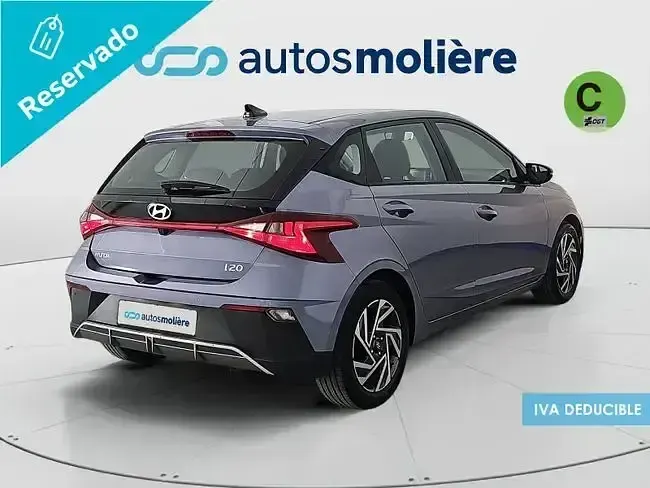 Usado Hyundai i20 84 CV (61 kW) 2024 Azul Utilitario