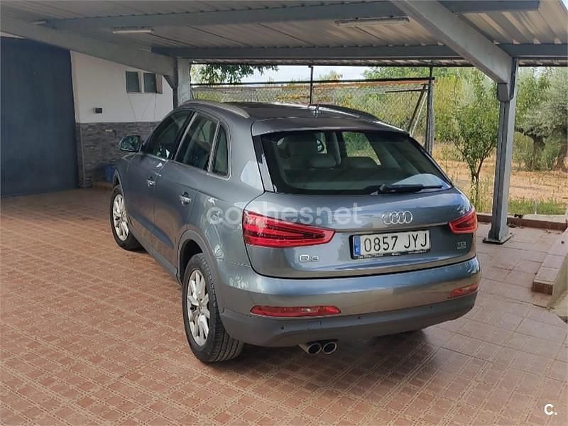 Usado Audi Q3 Ambition 177 CV (130 kW) 2013 Gris / plata SUV