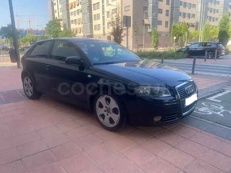 Usado Audi A3 Ambition 140 CV (102 kW) 2008 Negro Utilitario