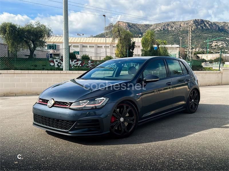 Usado VW Golf VII GTI 245 CV (180 kW) 2017 Azul Berlina