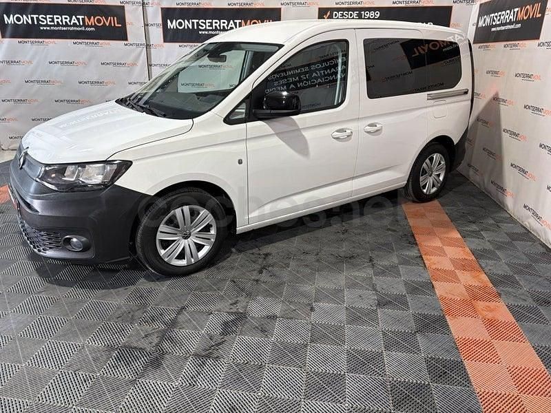 Usado VW Caddy 122 CV (89 kW) 2021 Blanco Monovolumen