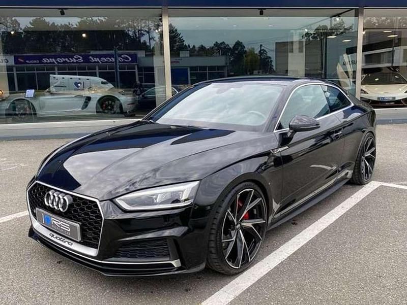 Usado Audi A5 S-Line 286 CV (210 kW) 2018 Negro Coupe