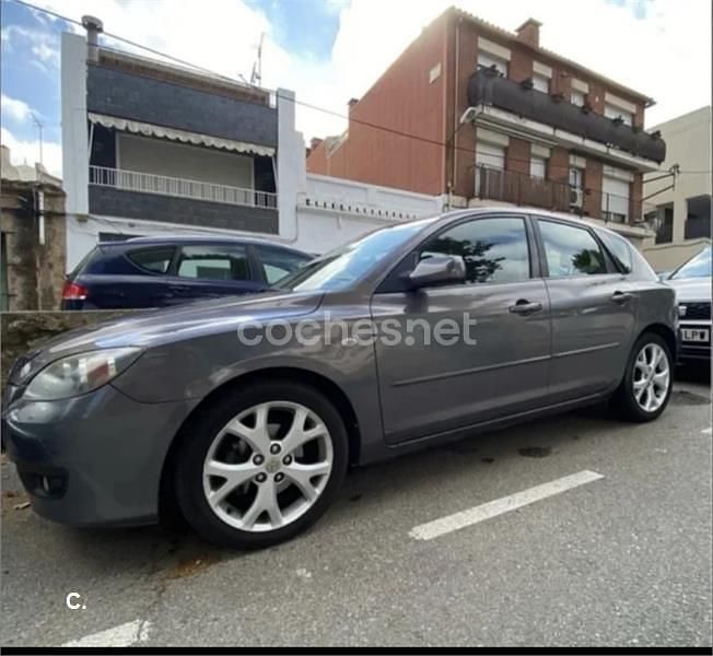 Gris / plata Usado 2007 Mazda 3 Sportive Berlina | 3250 € (Precio justo) - Imagen 1/3