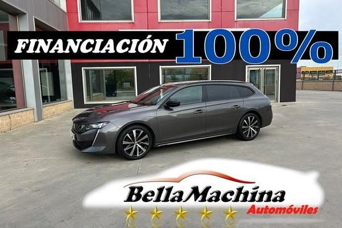 Gris Usado 2020 Peugeot 508 GT-line Familiar | 13.475 € (Buen precio) - Imagen 1/4